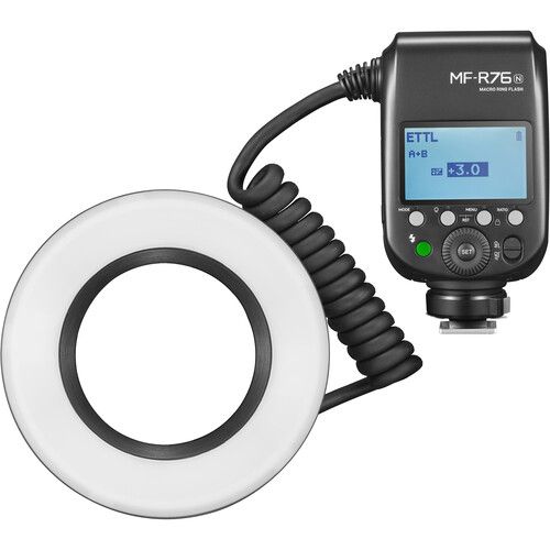 Godox MF-R76N Οδοντιατρικό TTL Macro Ring Flash For Nikon